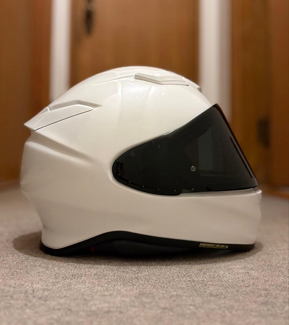 SHOEI Z-8 XL ルミナスホワイト ダークスモーク付