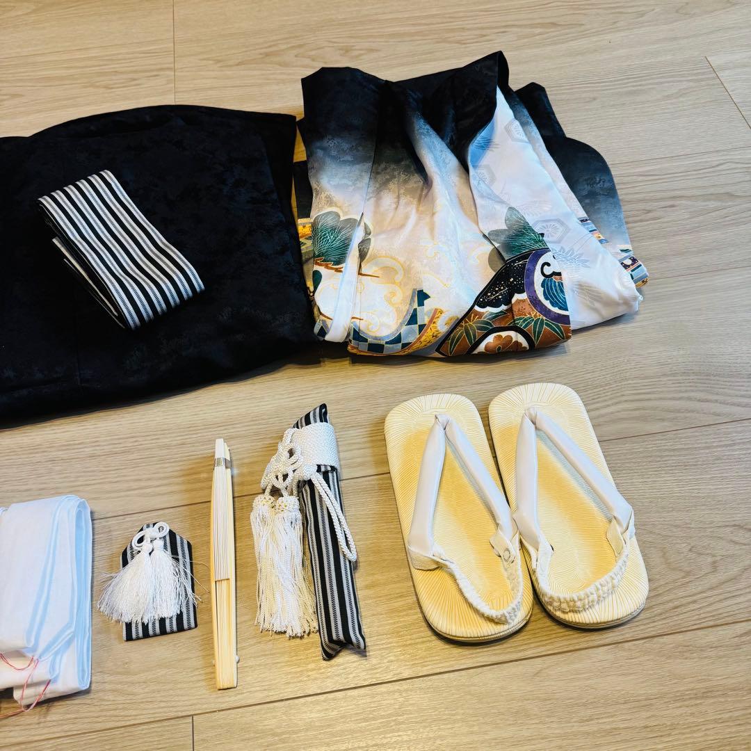 【五歳　七五三用着物セット】※肩上げ済