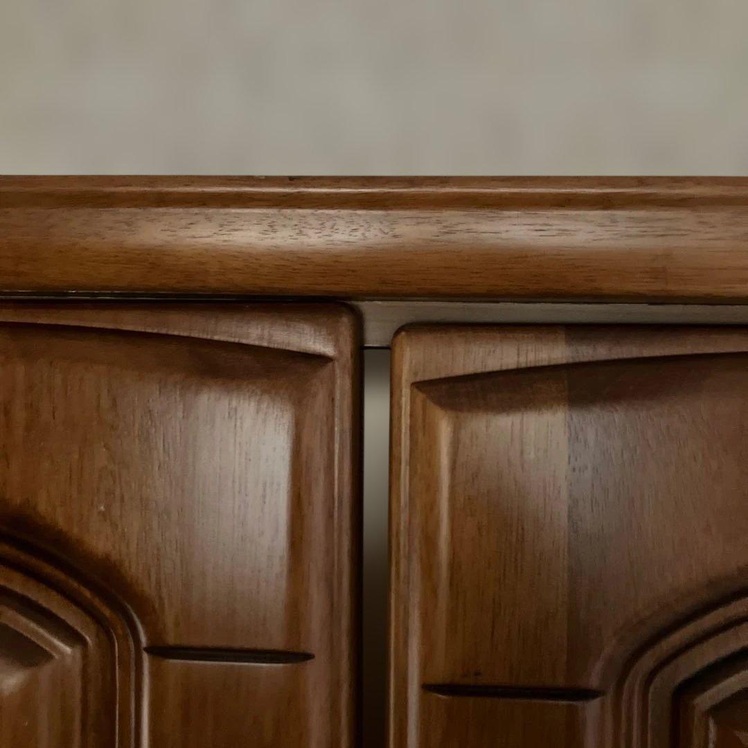 ワードローブ　洋服ダンス　ミラー付き　レトロ