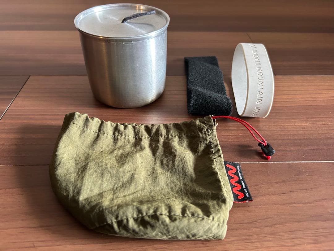 Hillbilly Pot 350 スタッフサック+バンド付属