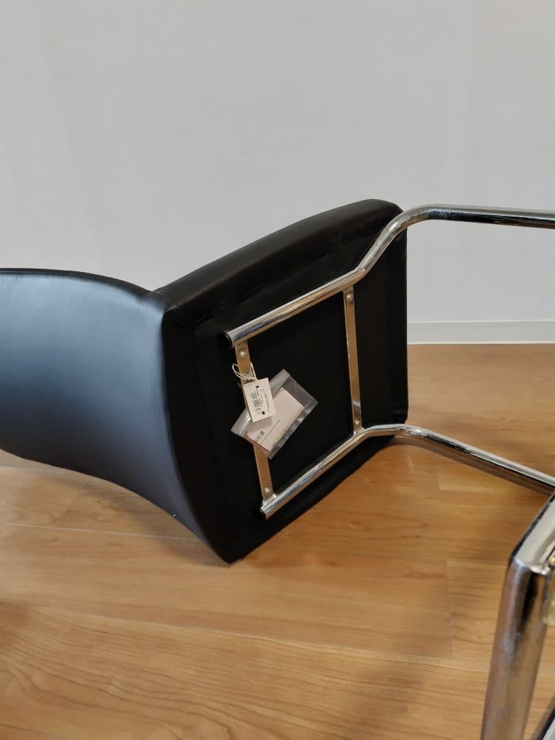 東京インテリア家具購入＊おしゃれ黒皮　椅子　イス　椅子