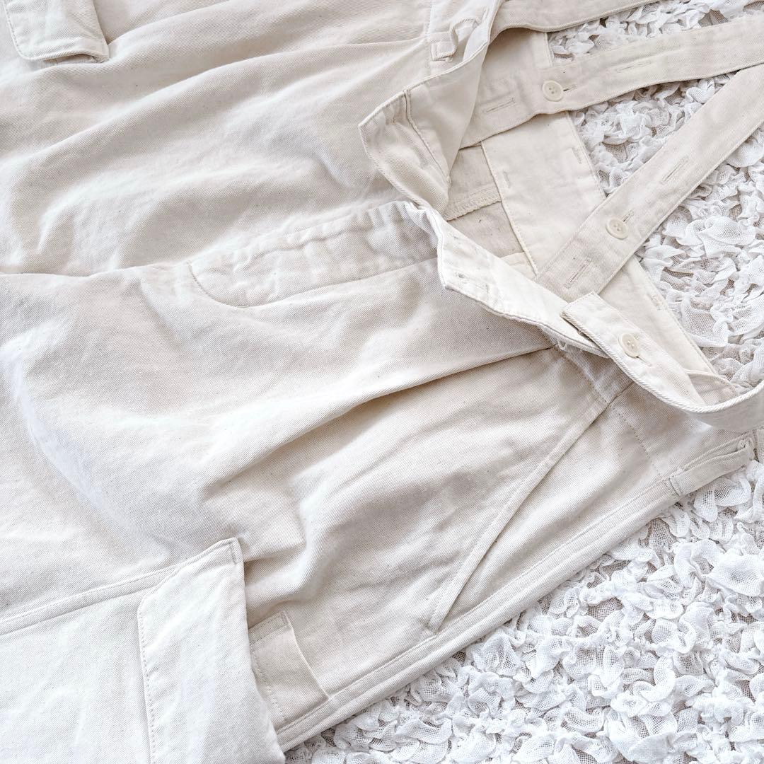 2024 UpcycleLino × OEUVRE チノサスペンダーパンツ