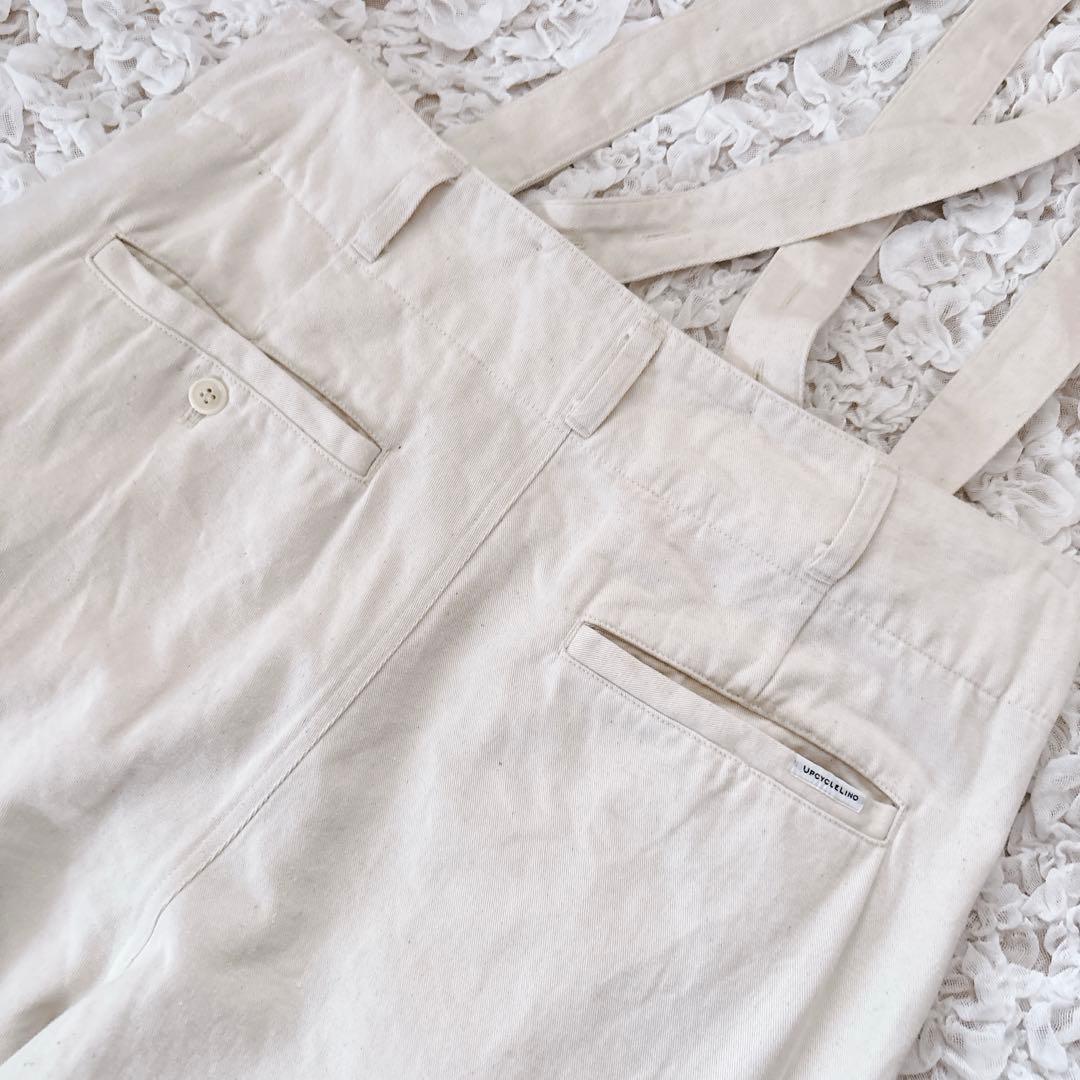 2024 UpcycleLino × OEUVRE チノサスペンダーパンツ