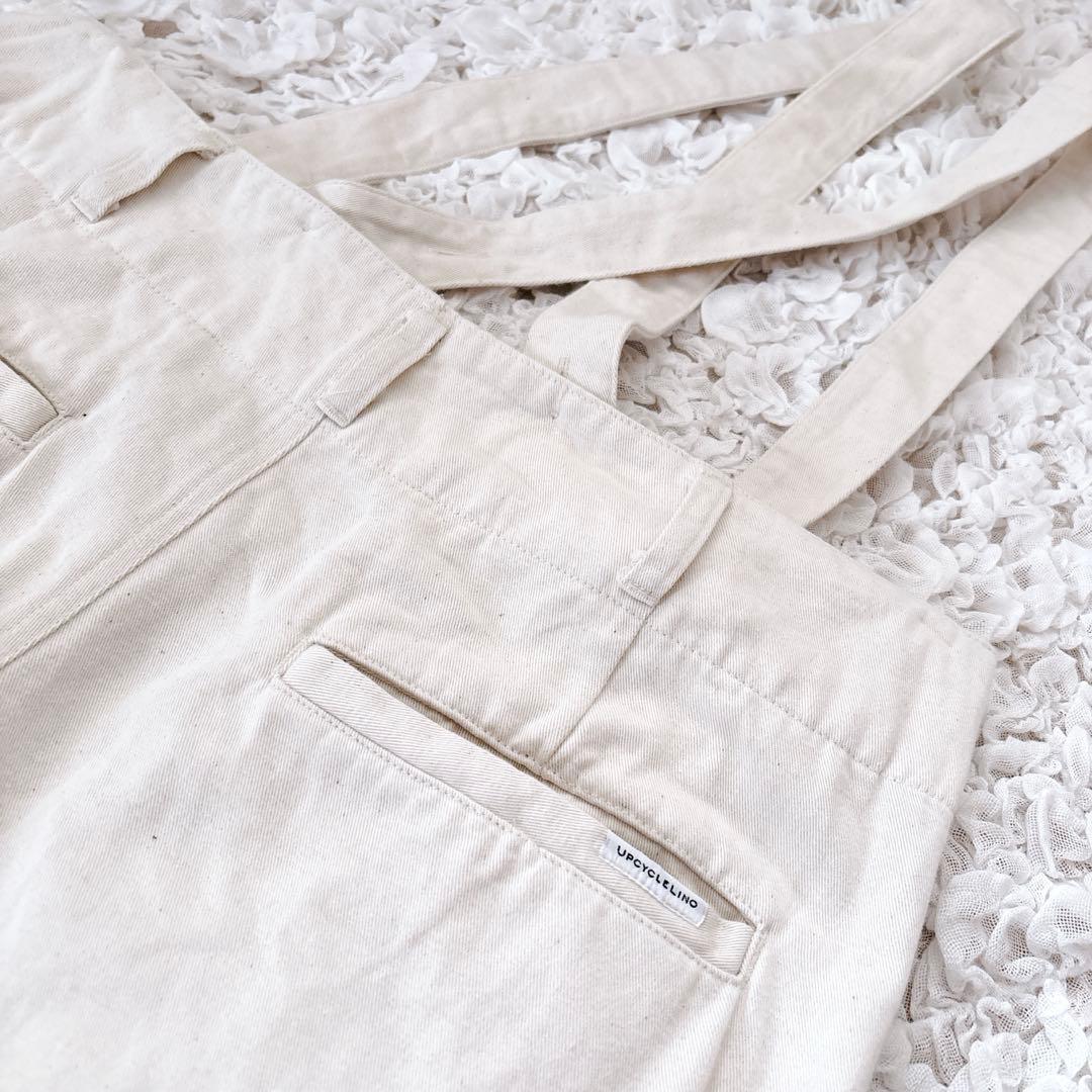 2024 UpcycleLino × OEUVRE チノサスペンダーパンツ