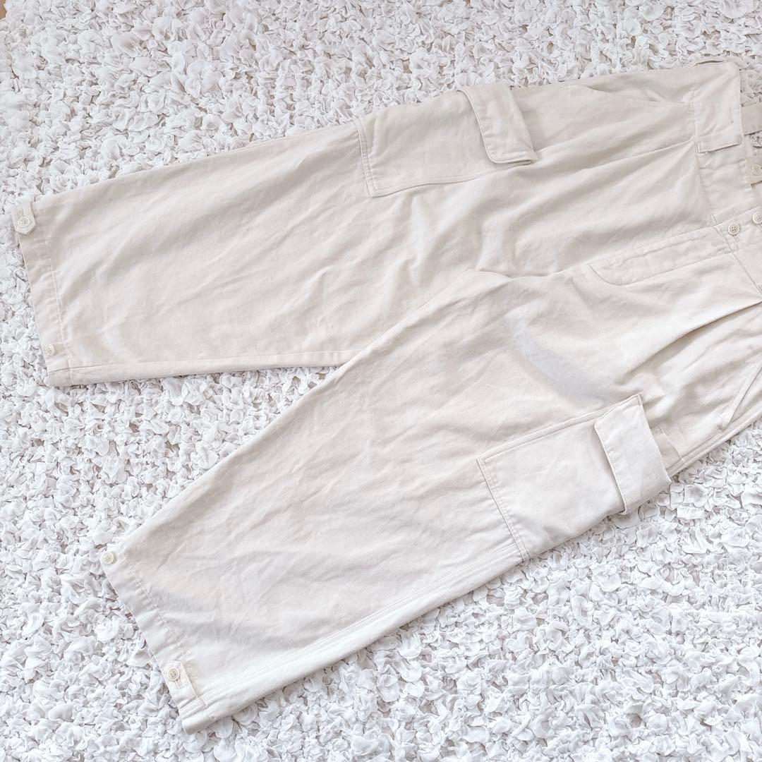 2024 UpcycleLino × OEUVRE チノサスペンダーパンツ