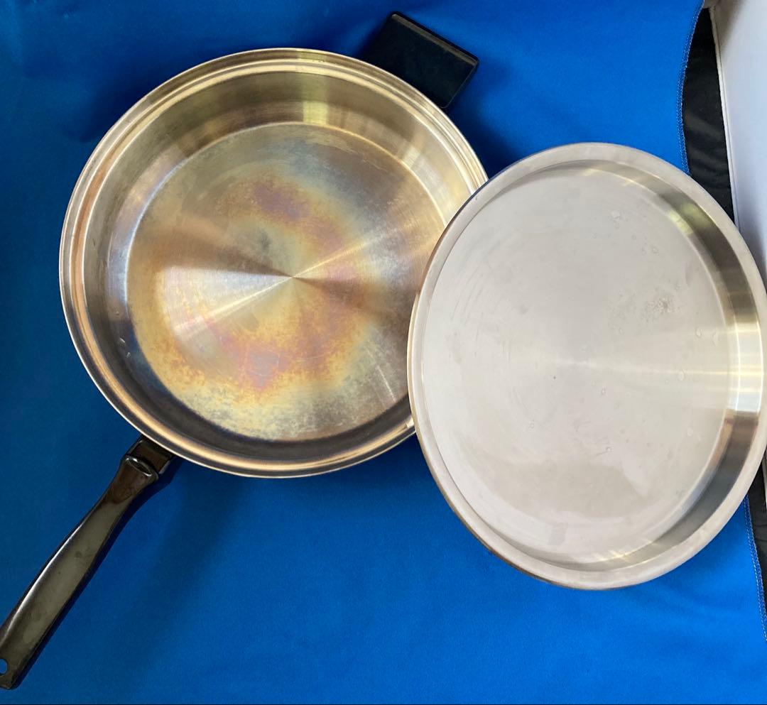 未使用　インコア　ガス火用　大フライパン　片手鍋　フライパン　INKOR