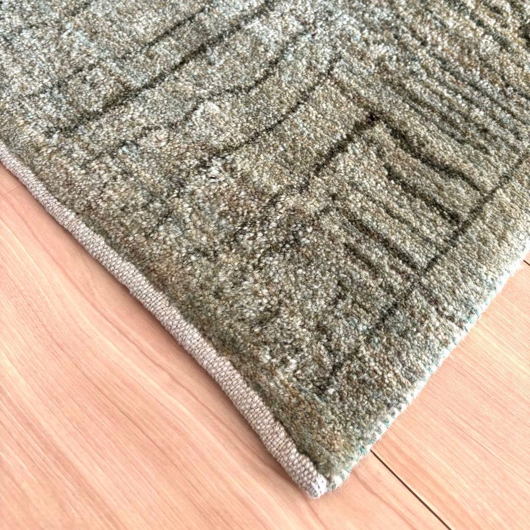 ゾランヴァリ ZOLLANVARI 正規 アートギャッベ 手織り 草木染め 羊毛