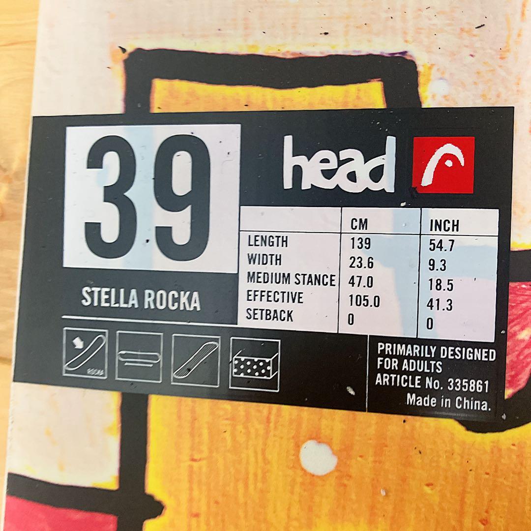 美品 HEAD レディース スノーボード 139cm BURTON バートン