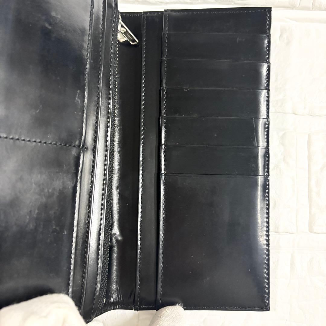 【希少】UNDERCOVERISM スカルハンド 長財布 ブラック レザー