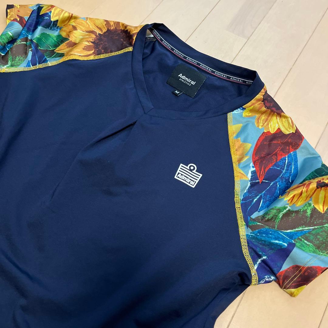 さ*ん様 アドミラル レディーステニスウェア ゲームシャツ＆ひまわり柄スカート