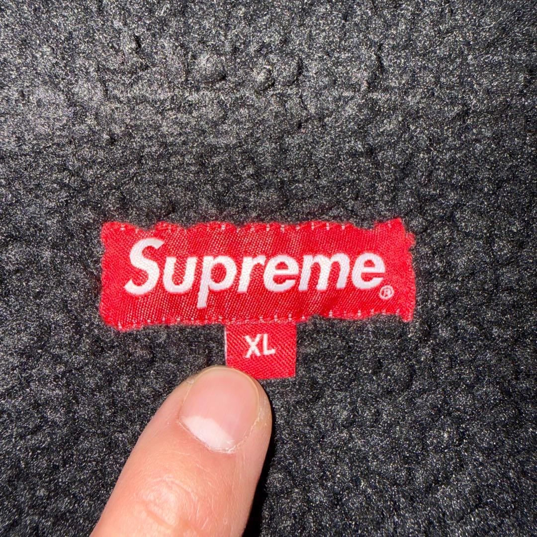 P*有様 Supreme SS23 Faux Shearling Hooded