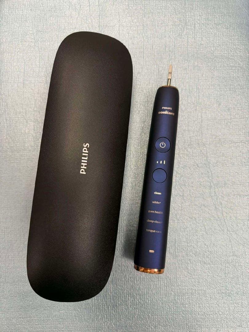 フィリップス 電動歯ブラシ ダイヤモンドクリーン　ブルーブラック HX9750