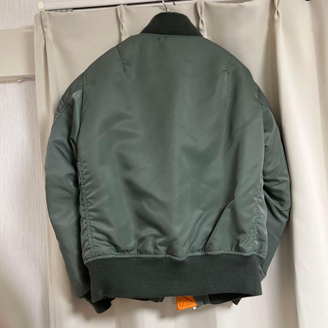 STUDIO D'ARTISAN MA-1ジャケット オリーブグリーン