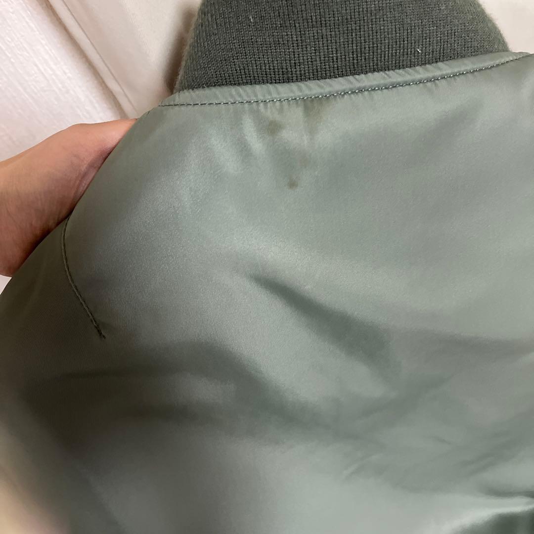 STUDIO D'ARTISAN MA-1ジャケット オリーブグリーン