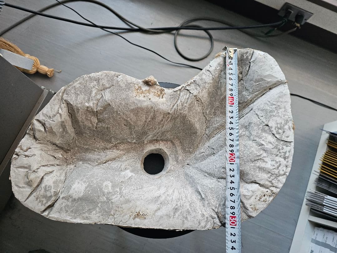 フランスの石膏型の蓋部分 アンティーク ヴィンテージ オブジェ シャビー