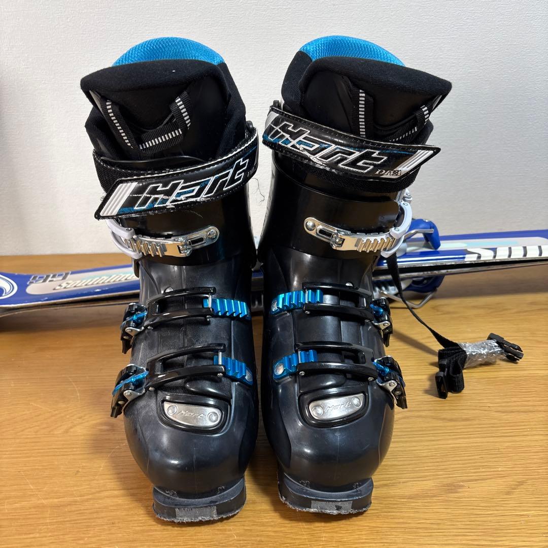 メンズ　ショートスキー　ファンスキーセット　27 -27.5 cmブーツ付