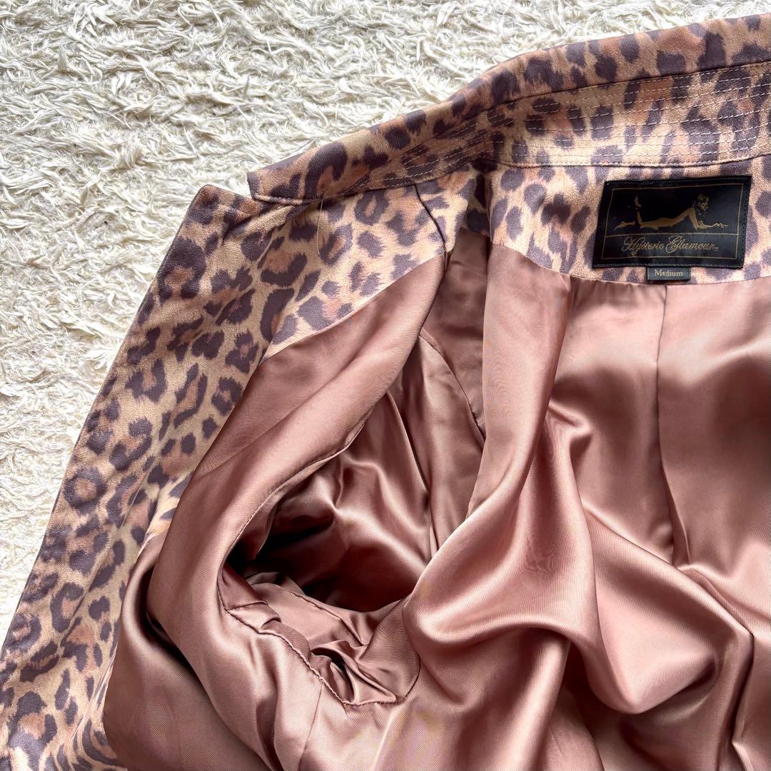 【美品】ヒステリックグラマー トレンチコート 豹柄 レオパード M