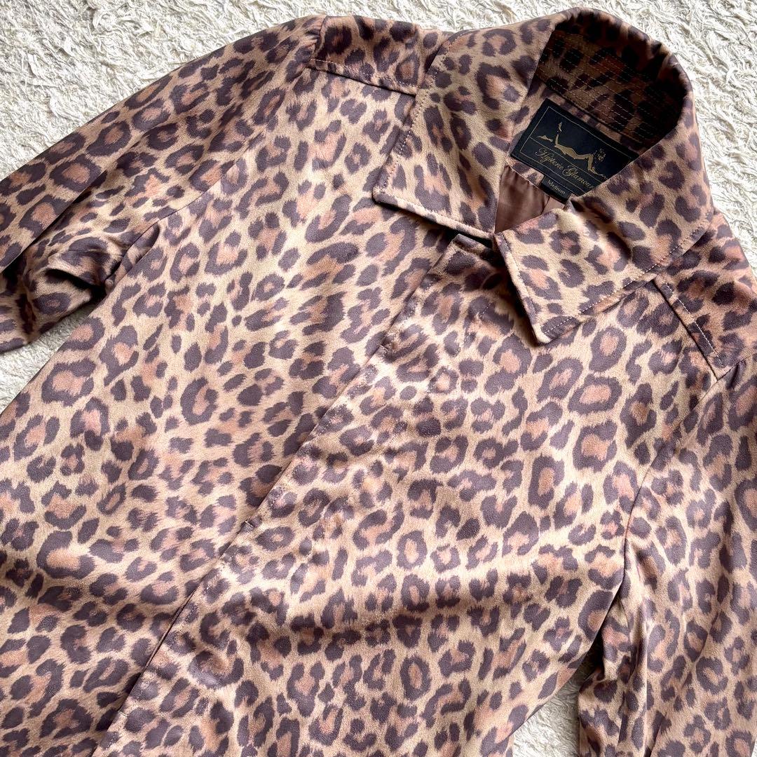 【美品】ヒステリックグラマー トレンチコート 豹柄 レオパード M