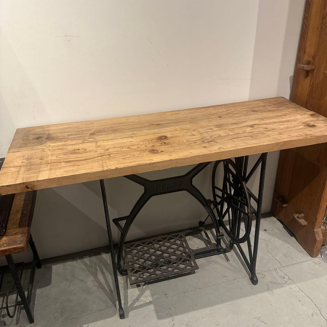 アンティーク　ミシン台