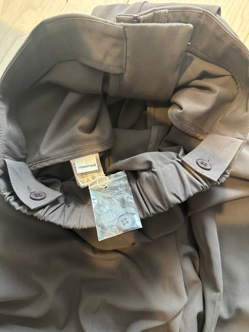 todayful tuck bare combinaison ダークグレー