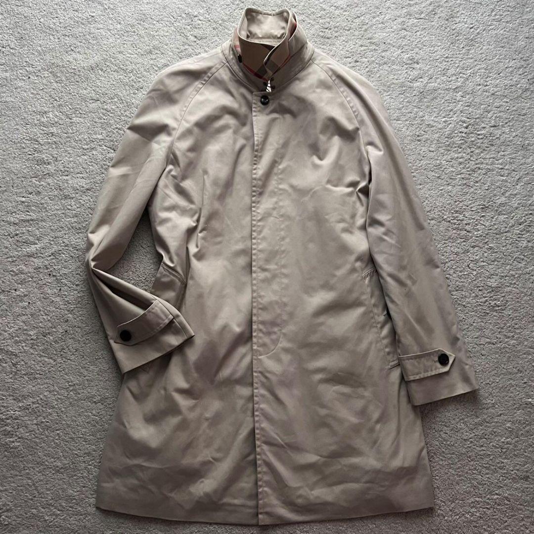 ✨現行✨バーバリーロンドン ステンカラーコート ノバチェック ライナー カシミヤ