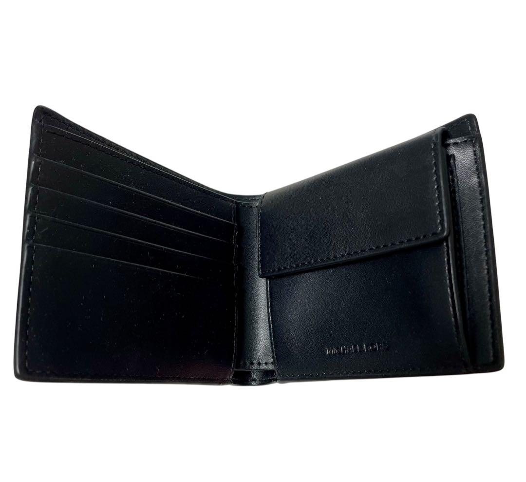 MICHAEL KORS 二つ折り財布 ブラック　☆新品未使用☆