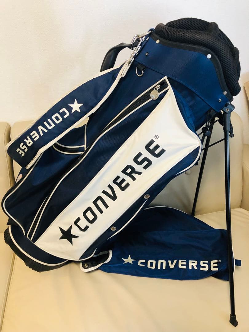 【送料込み】廃盤希少品　コンバース　スタンド式キャディバッグ　ゴルフバッグ