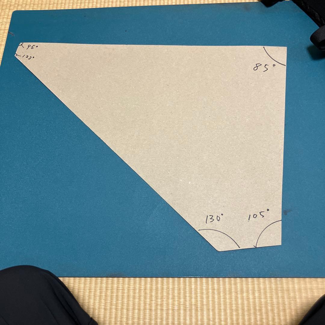 ハンドメイド　上下分割式フレームバッグX-PAC フレーム49