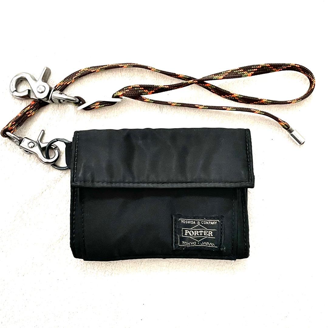 PORTER ポーター タンカー 三つ折り財布+ウォレットコードのセット 良品