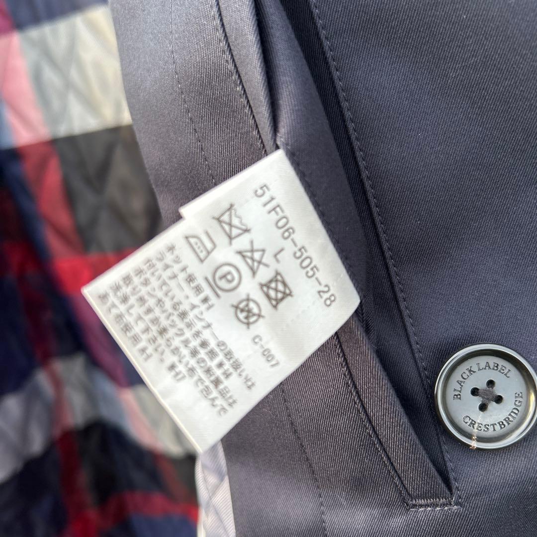 y*e様 ブラックレーベル クレストブリッジ トレンチコート Lサイズ