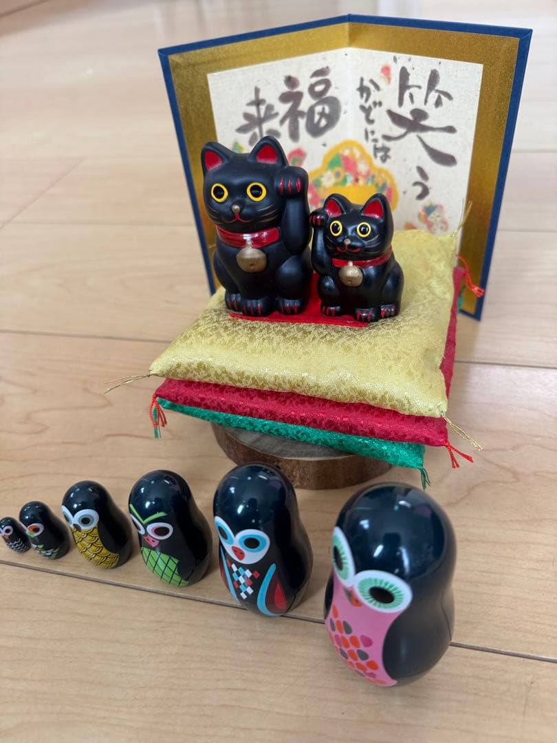 【子宝祈願】招き猫　マトリョーシカ　子授かりグッズ　妊活グッズ　縁起物　実績有