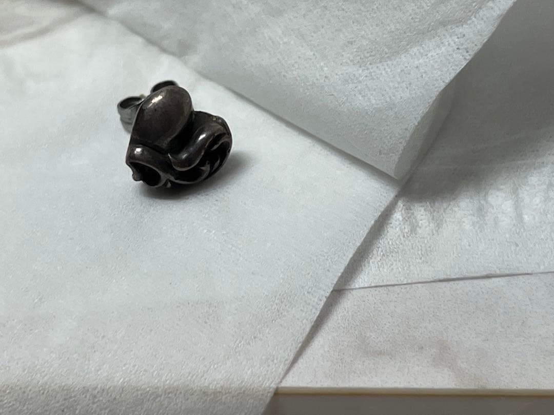 【レア】クロムハーツ　ハート　ピアス　Chrome Hearts