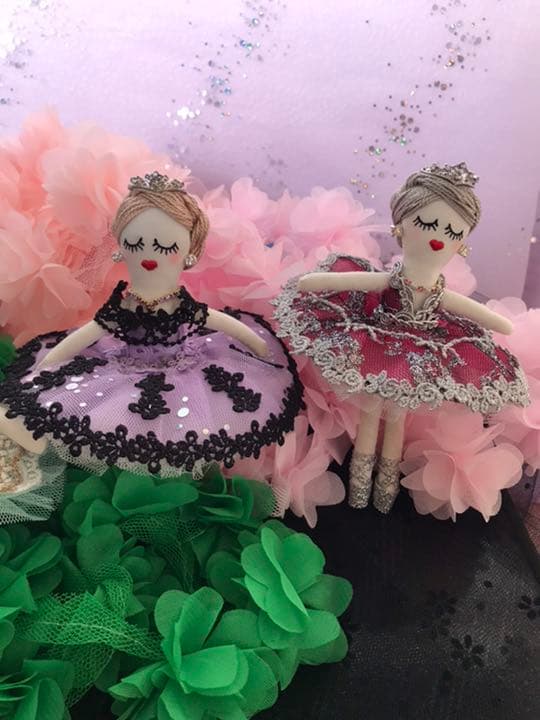 チュチュルルベちゃん　シフォンプリーツ　チュール