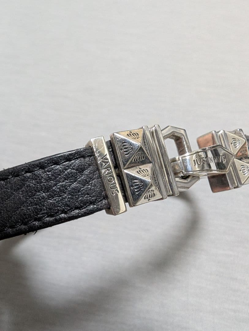 JUSTIN DAVIS・CAPRICE LEATHERチョーカーブレスMサイズ