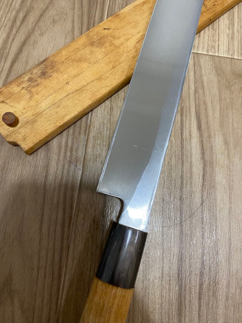 有次上　柳刃包丁　尺1 鞘付き