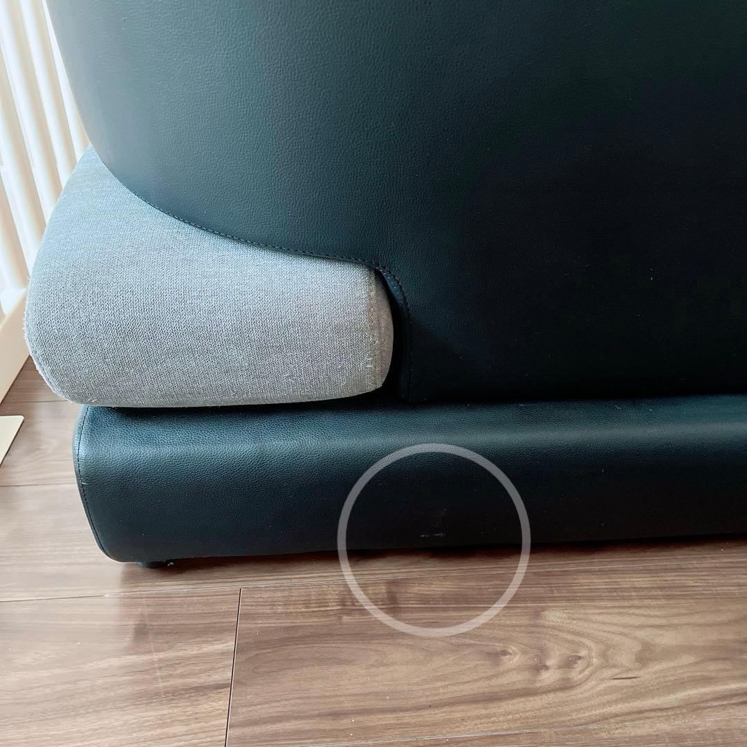 ニトリ 2人用 布張りソファ ポーション2KD GY