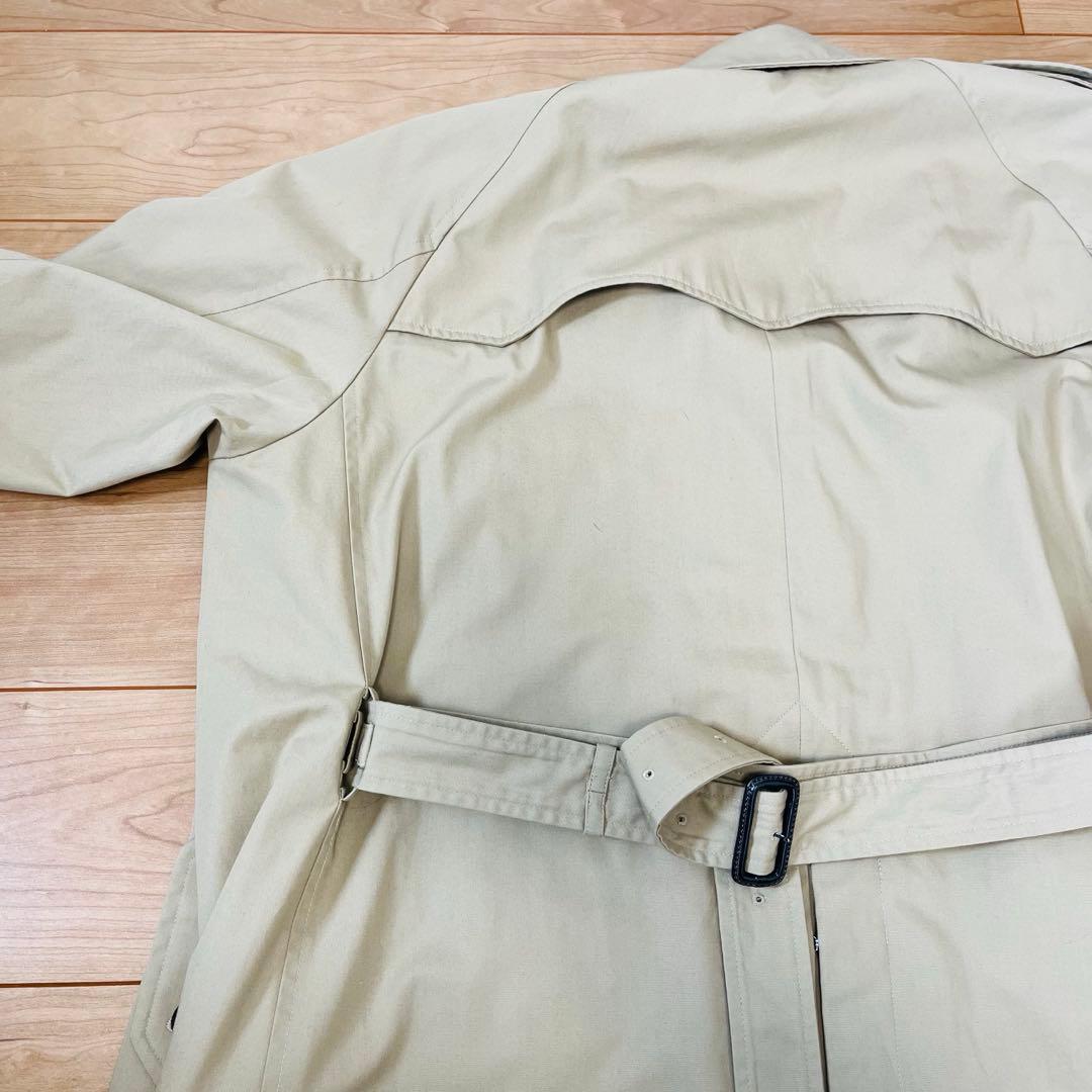 Fred Perry 赤チェック　トレンチコート　ロングコート