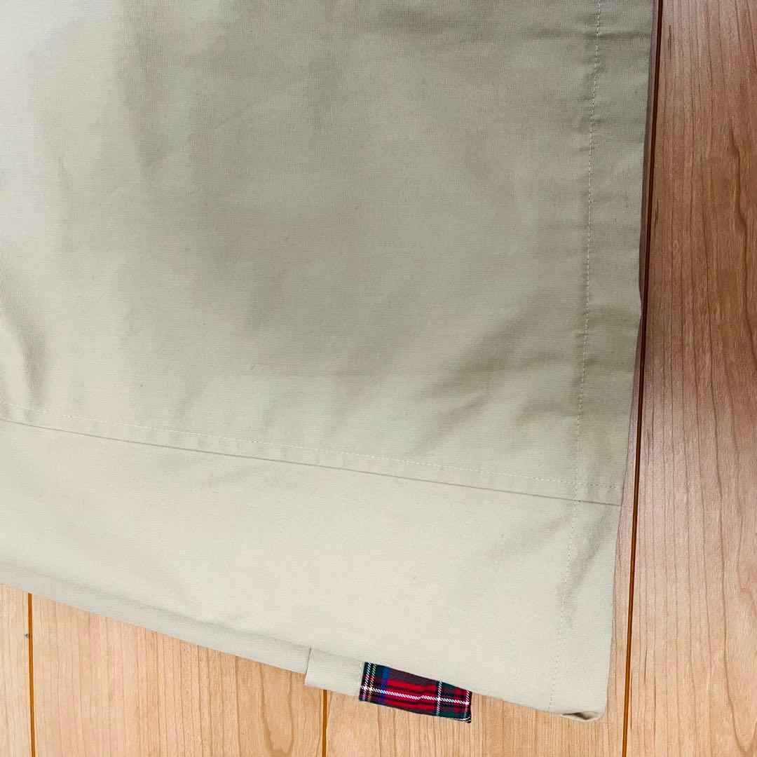 Fred Perry 赤チェック　トレンチコート　ロングコート