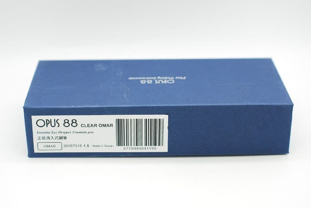 オーパスOPUS88 万年筆 CLEAR OMARスタブ1.5 クリアイエロー系