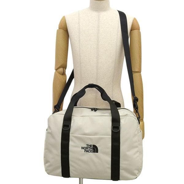 韓国限定 ノースフェイス ビックショットカーゴバッグ ボストン バッグ ベージュ