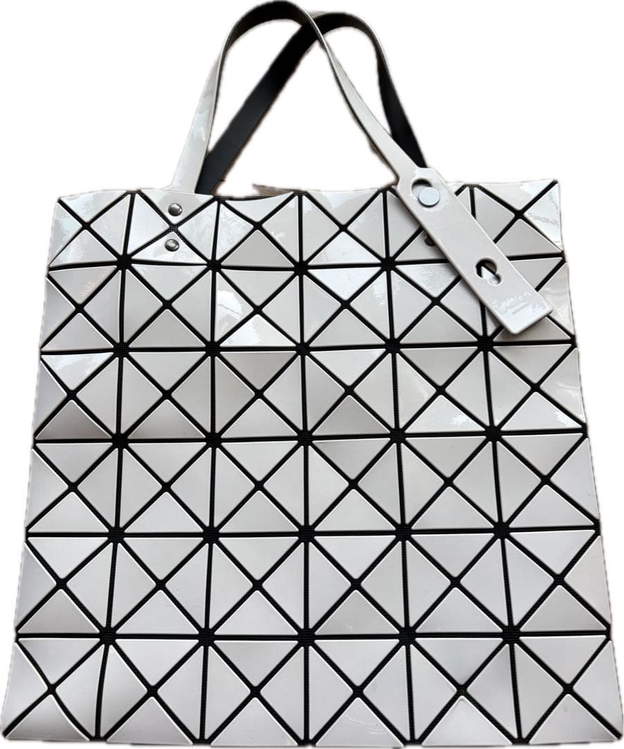 BAOBAO ISSEY MIYAKE トートバッグ ホワイト