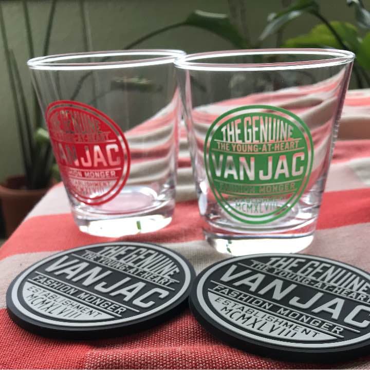 VAN JACKET ガラスタンブラー2個セット