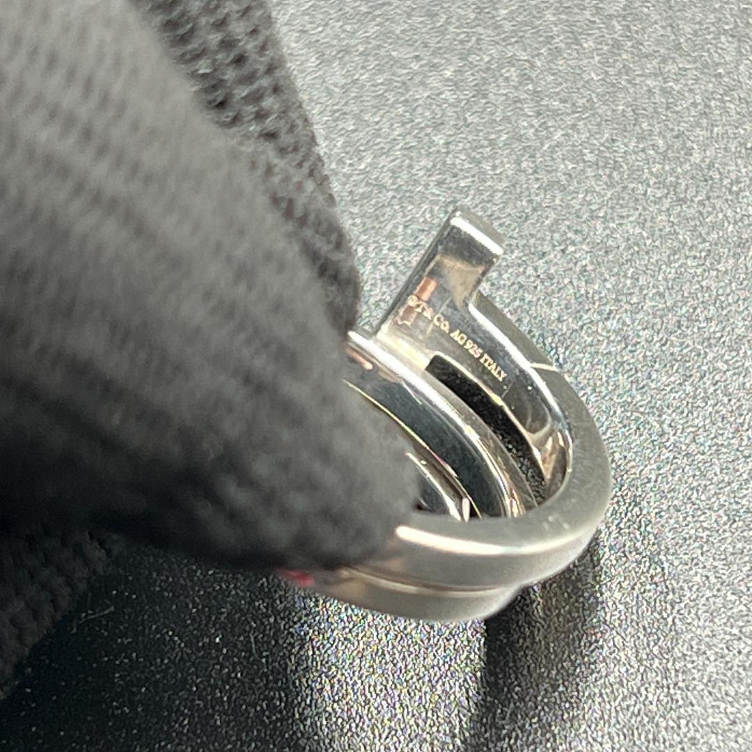 【極美品】ティファニー Tスクエア ラップリング シルバー925 約13号