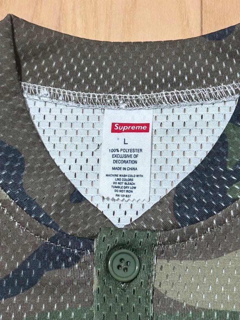 Supreme ベースボールシャツ