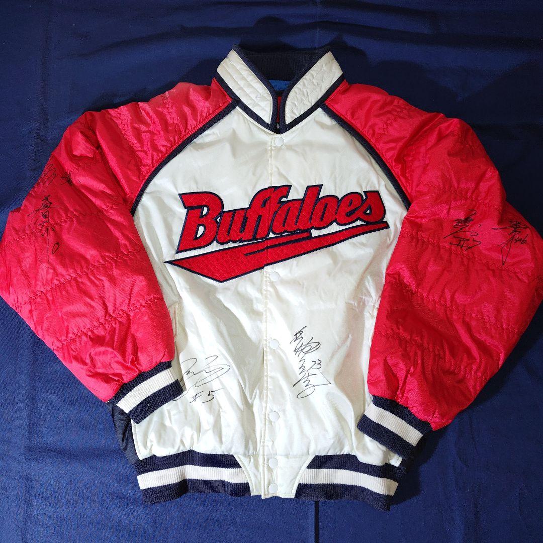 近鉄バファローズ　グランドコート サイン入り