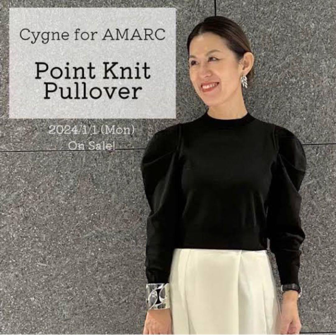 シーニュCygne for AMARC Point Knit Pullover