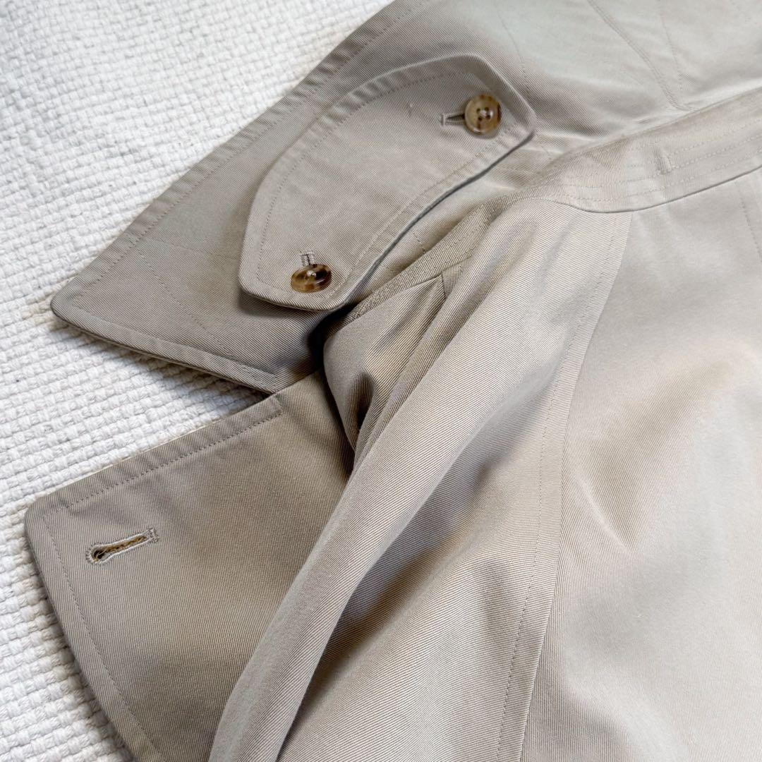 COMOLI 20SS コットンギャバ タイロッケンコート BEIGE サイズ1