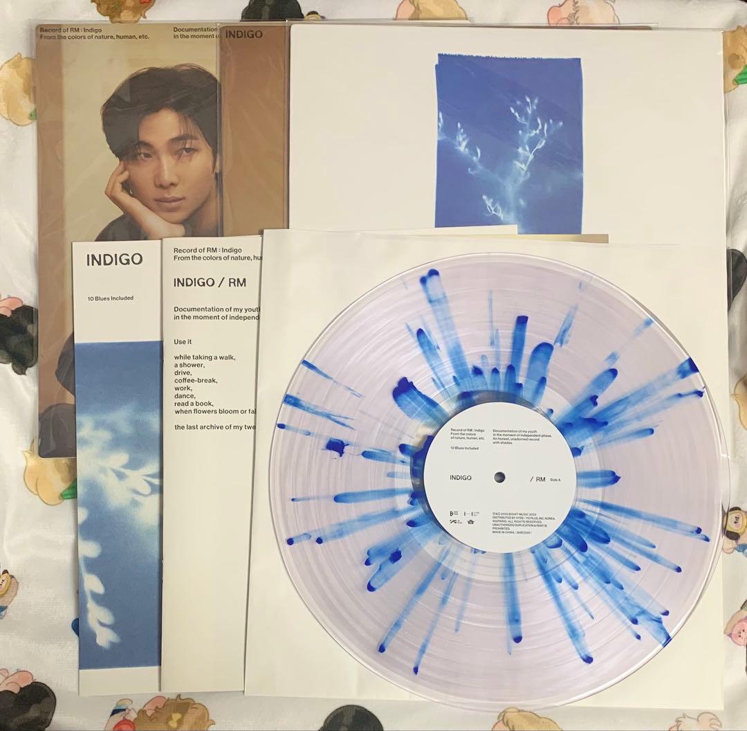 BTS 'Indigo' LP アナログ盤 RM ナムジュン
