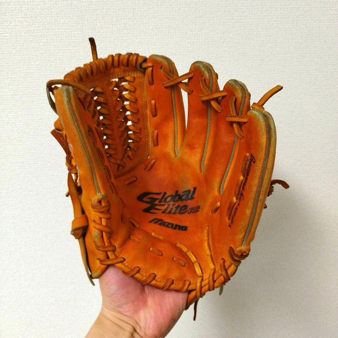 031 ミズノ グローバルエリート 井端和弘モデル 軟式 少年 内野手用グローブ