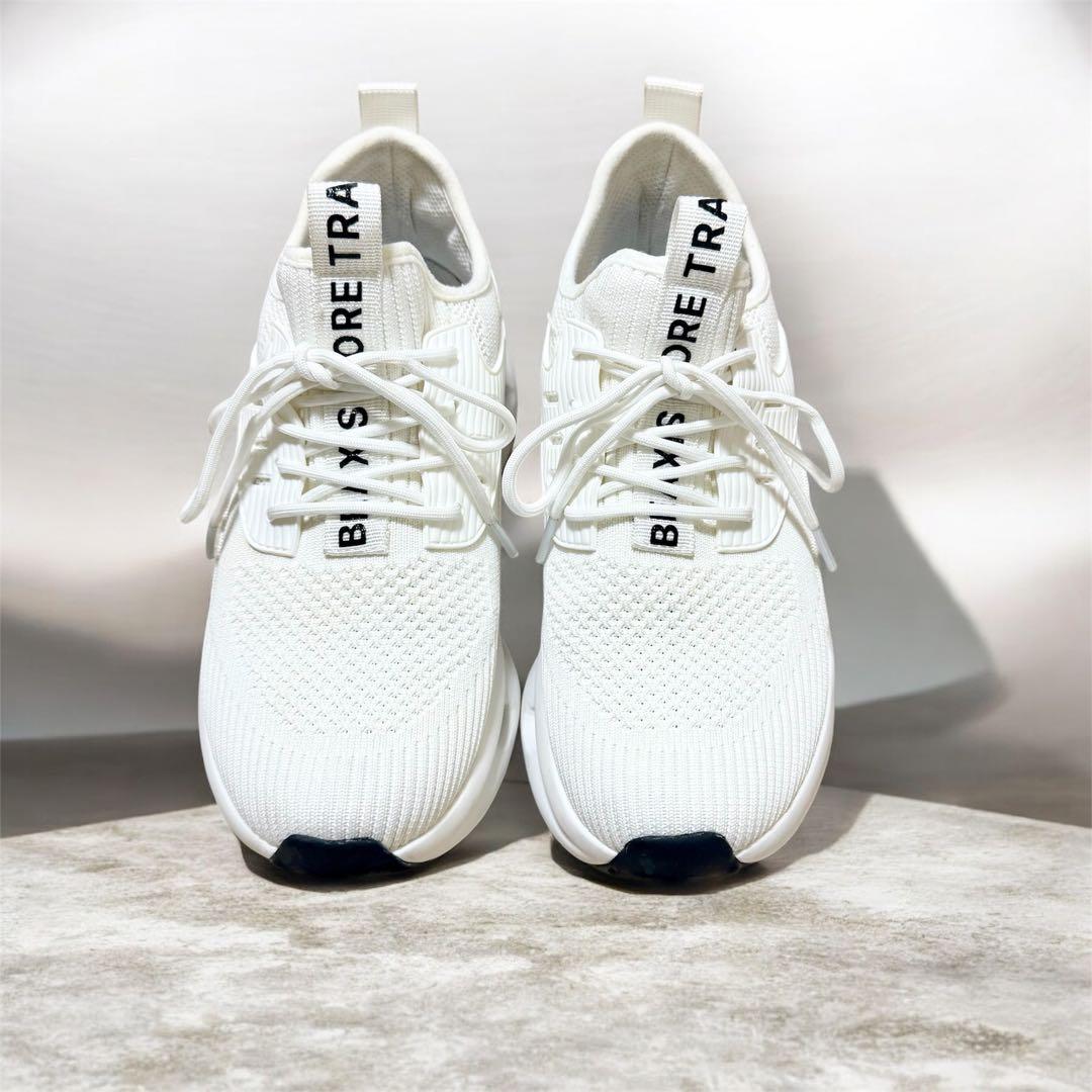 【BEAXIS】ビーアクシス シェイプコアスニーカー ホワイトAZ-1125 M